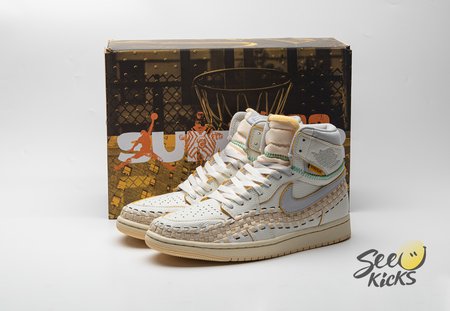 Jordan 1 Retro High OG SP Union Woven Sail Size 40-47.5